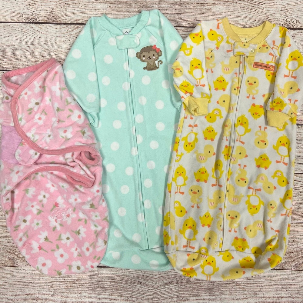 Sleep sacks and Swaddleme Swaddle 0-9 months